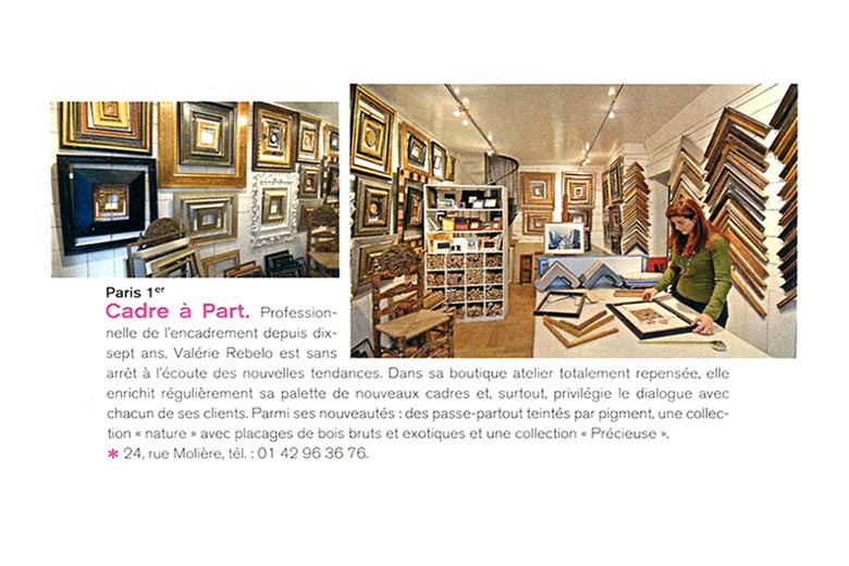 chez cadre a part paris il y a un tres grand choix de cadres