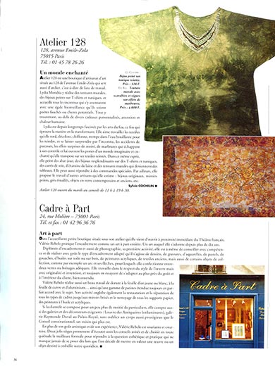 chez cadre a part paris il y a un tres grand choix de cadres