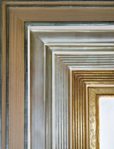 les patines de cadre a l’or blanc de cadre a part paris